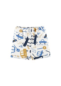 Bawełniane szorty niemowlęce w auta ze sklepu 5.10.15 w kategorii Spodenki niemowlęce - zdjęcie 169706547