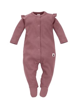 Bawełniany pajac niemowlęcy - różowy ze sklepu 5.10.15 w kategorii Pajacyki - zdjęcie 169706567