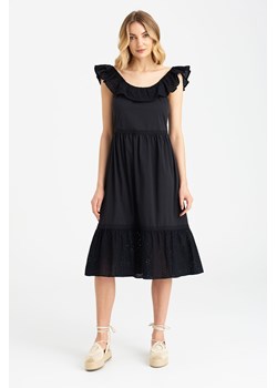 Czarna sukienka damska typu hiszpanka ze sklepu 5.10.15 w kategorii Sukienki - zdjęcie 169706578