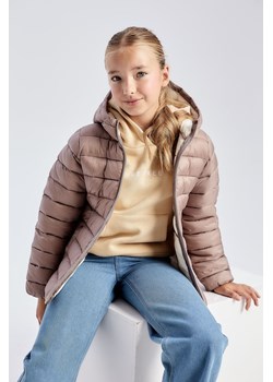 Pikowana, lekka kurtka przejściowa dla dziewczynki - różowa - Limited Edition ze sklepu 5.10.15 w kategorii Kurtki dziewczęce - zdjęcie 169706977