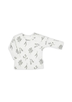 Bawełniana bluzka niemowlęca z motywem roślinnym ze sklepu 5.10.15 w kategorii Kaftaniki i bluzki - zdjęcie 169707018