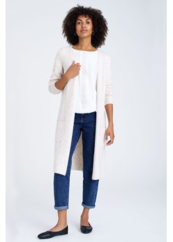 Kardigan damski biały ze sklepu 5.10.15 w kategorii Swetry damskie - zdjęcie 169707388