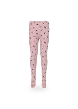 Dziewczęce legginsy różowe we flamingi ze sklepu 5.10.15 w kategorii Spodnie dziewczęce - zdjęcie 169707568