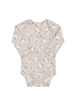 Bawełniana body dla niemowlaka w owieczki ze sklepu 5.10.15 w kategorii Body niemowlęce - zdjęcie 169707666