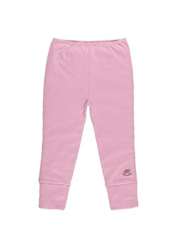 Różowe bawełniane legginsy niemowlęce ze sklepu 5.10.15 w kategorii Legginsy niemowlęce - zdjęcie 169707686