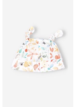 Czapka niemowlęca z bawełny organicznej dla dziewczynki ze sklepu 5.10.15 w kategorii Czapki dziecięce - zdjęcie 169707735