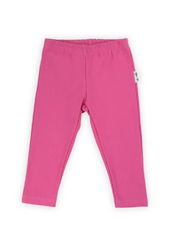 Niemowlęce legginsy dresowe - różowe ze sklepu 5.10.15 w kategorii Legginsy niemowlęce - zdjęcie 169707877