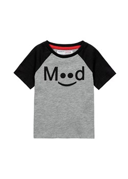 T-shirt niemowlęcy szary Mood ze sklepu 5.10.15 w kategorii Koszulki niemowlęce - zdjęcie 169708229