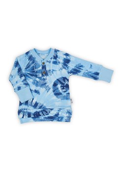 Bawełniana bluzka chłopięca we wzory niebieska ze sklepu 5.10.15 w kategorii T-shirty chłopięce - zdjęcie 169708727
