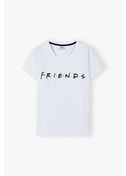 Bawełna t-shirt damski Friends - bały ze sklepu 5.10.15 w kategorii Bluzki damskie - zdjęcie 169708748