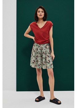 Spódnica damska z roślinnym printem ze sklepu 5.10.15 w kategorii Spódnice - zdjęcie 169709339