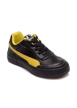 Czarno-żółte sportowe tenisówki chłopięce wiązane Weestep ze sklepu 5.10.15 w kategorii Buty sportowe dziecięce - zdjęcie 169709415