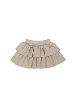 Bawełniana spódnica dla dziewczynki - beżowa ze sklepu 5.10.15 w kategorii Spódnice - zdjęcie 169709699