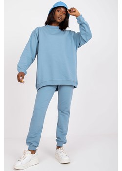 Bluza damska oversize - niebieska ze sklepu 5.10.15 w kategorii Bluzy damskie - zdjęcie 169709925