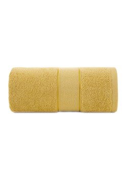 Ręcznik kąpielowy LIANA z bawełny 70x140 cm musztardowy ze sklepu 5.10.15 w kategorii Ręczniki - zdjęcie 169709977