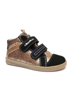 Buty sneakersy dziewczęce na rzep RenBut złote ze sklepu 5.10.15 w kategorii Trampki dziecięce - zdjęcie 169710018
