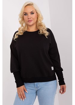 Bluzka plus size bawełniana czarny ze sklepu 5.10.15 w kategorii Bluzki damskie - zdjęcie 169710126