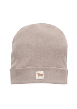 Bawełniana czapka Wooden Pony - beżowa ze sklepu 5.10.15 w kategorii Czapki dziecięce - zdjęcie 169710575