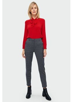 Spodnie damskie w kratę- klasyczny fason ze sklepu 5.10.15 w kategorii Spodnie damskie - zdjęcie 169710598
