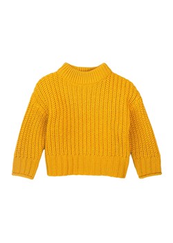 Niemowlęcy sweter nierozpinany z półgolfem - żółty ze sklepu 5.10.15 w kategorii Bluzy i swetry - zdjęcie 169710746