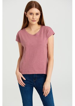 T-shirt damski różowy ze sklepu 5.10.15 w kategorii Bluzki damskie - zdjęcie 169711117