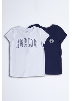 Bawełniane t-shirty biały i granatowy - unisex - Limited Edition ze sklepu 5.10.15 w kategorii T-shirty chłopięce - zdjęcie 169711258
