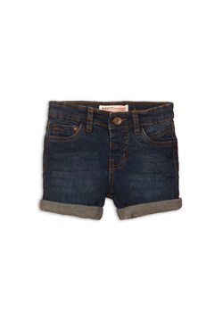 Szorty jeansowe niemowlęce - granatowe ze sklepu 5.10.15 w kategorii Spodenki niemowlęce - zdjęcie 169711497