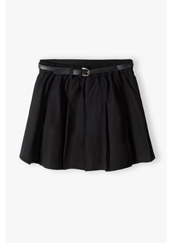 Elegancka czarna spódnica dziewczęca z paskiem ze sklepu 5.10.15 w kategorii Spódnice dziewczęce - zdjęcie 169711699