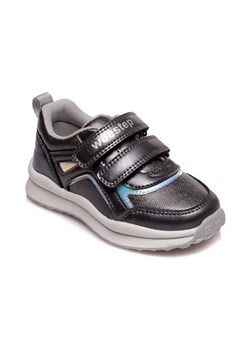 Szare buty sportowe dla dużej dziewczynki na rzep Weestep ze sklepu 5.10.15 w kategorii Buty sportowe dziecięce - zdjęcie 169712258