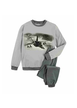 Chłopięca piżama szara z samolotem ze sklepu 5.10.15 w kategorii Piżamy dziecięce - zdjęcie 169712629