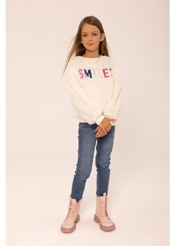 Bluzka dziewczęca z kolorowym napisem ze sklepu 5.10.15 w kategorii Bluzy dziewczęce - zdjęcie 169712676