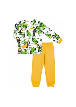 Bawełniana piżamka w tropikalny wzór TUKAN ze sklepu 5.10.15 w kategorii Piżamy dziecięce - zdjęcie 169712906