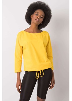 Żółta bluzka Fiona ze sklepu 5.10.15 w kategorii Bluzki damskie - zdjęcie 169713007