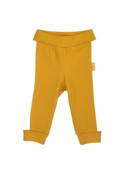 Spodnie dziewczęce dresowe w musztardowym kolorze ze sklepu 5.10.15 w kategorii Spodnie dziewczęce - zdjęcie 169713637