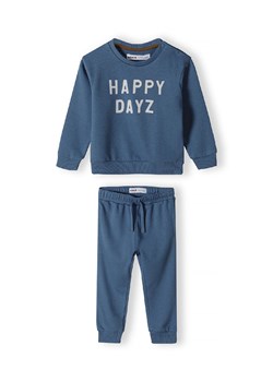 Komplet dresowy niemowlęcy Happy dayz- bluza i spodnie dresowe ze sklepu 5.10.15 w kategorii Dresy dla niemowlaka - zdjęcie 169713869
