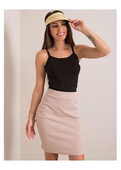 Beżowa spódnica ołówkowa damska- dzianinowa ze sklepu 5.10.15 w kategorii Spódnice - zdjęcie 169714036
