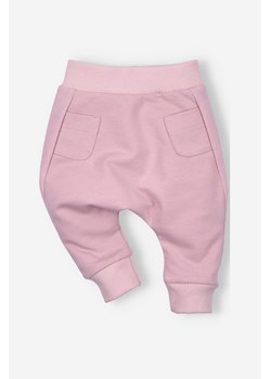 Spodnie niemowlęce z bawełny organicznej dla dziewczynki ze sklepu 5.10.15 w kategorii Spodnie i półśpiochy - zdjęcie 169714386