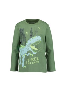 Zielona bluzka chłopięca z dinozaurem ze sklepu 5.10.15 w kategorii T-shirty chłopięce - zdjęcie 169714405