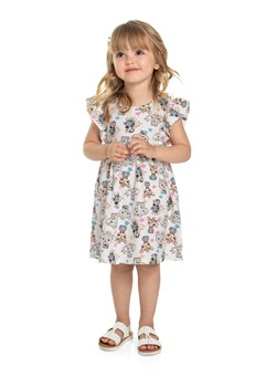 Sukienka z krótkim rękawem w zwierzaki ze sklepu 5.10.15 w kategorii Sukienki niemowlęce - zdjęcie 169714837