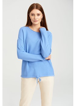 Sweter damski nierozpinany niebieski ze sklepu 5.10.15 w kategorii Swetry damskie - zdjęcie 169715137
