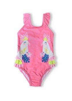 Różowy kostium kąpielowy jednoczęściowy dla dziewczynki - Minoti ze sklepu 5.10.15 w kategorii Stroje kąpielowe dla niemowląt - zdjęcie 169715209