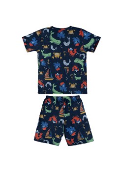 Dwuczęściowa bawełniana piżama chłopięca w zwierzęta morskie ze sklepu 5.10.15 w kategorii Piżamy dziecięce - zdjęcie 169715365