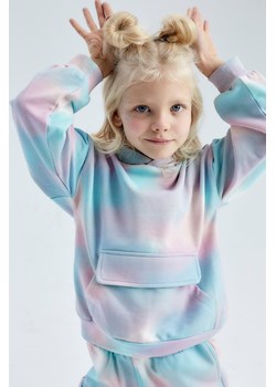 Wielokorowa bluza dla dziewczynki z kapturem 5.10.15. ze sklepu 5.10.15 w kategorii Bluzy dziewczęce - zdjęcie 169715747