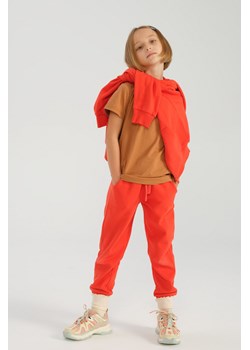 Pomarańczowe spodnie dresowe dla dziecka - unisex - Limited Edition ze sklepu 5.10.15 w kategorii Spodnie chłopięce - zdjęcie 169715758