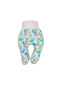 Bawełniane półśpiochy niemowlęce we wzory ze sklepu 5.10.15 w kategorii Spodnie i półśpiochy - zdjęcie 169715806