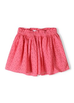 Różowa spódnica krótka dziewczęca z haftem ze sklepu 5.10.15 w kategorii Spódnice dziewczęce - zdjęcie 169715837