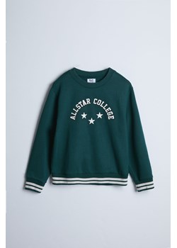 Bluza dresowa ALLSTAR COLLEGE - zielona - unisex - Limited Edition ze sklepu 5.10.15 w kategorii Bluzy chłopięce - zdjęcie 169715989