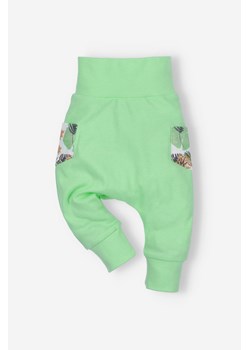 Spodnie niemowlęce z bawełny organicznej dla chłopca ze sklepu 5.10.15 w kategorii Spodnie i półśpiochy - zdjęcie 169716748