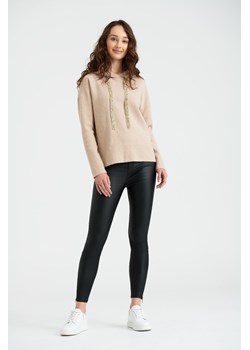 Sweter nierozpinany z kapturem ze sklepu 5.10.15 w kategorii Bluzy damskie - zdjęcie 169716768