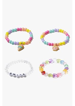 Kolorowe bransoletki dla dziewczynki 4szt - 5.10.15. ze sklepu 5.10.15 w kategorii Biżuteria i zegarki dziecięce - zdjęcie 169717057